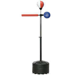 SPORTNOW Adjustable Speed Bag with Stand, Reflex Bar, Multicoloured