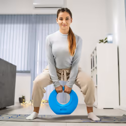 SPORTNOW 10kg Kettlebell for Weight Lifting, Strength Training, Blue