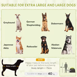 PawHut Foldable Dog Cat Tent with Water-Resistant Oxford Cloth, Carry Bag - Additional view 2