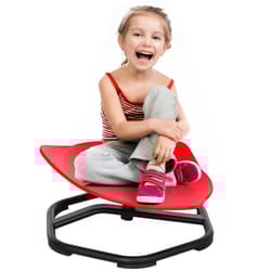 AIYAPLAY Sensory Spinning Chair for Kids, for Balance, Coordination, Red