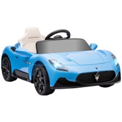 AIYAPLAY Maserati MC20 Licensed 12V Kids Ride on Car w/ Remote, Blue