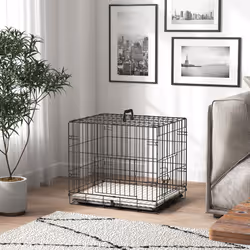 PawHut Dog Crate with Two Doors, Tray, Soft Cushion, for Extra Small Dogs - Additional view 7