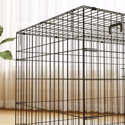 PawHut Dog Crate with Two Doors, Tray, Soft Cushion, for Extra Large Dogs - Additional view 8