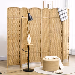 HOMCOM 6 Panel Folding Room Divider, Privacy Screen, 240 x 170cm