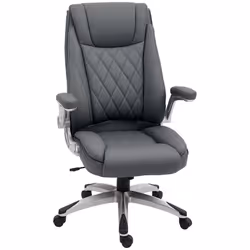 Vinsetto High Back Executive Office Chair Home Swivel Dark Grey - Additional view 7