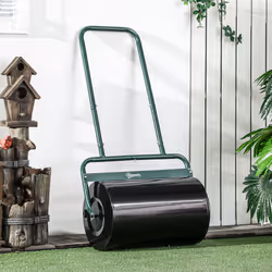 Outsunny Combination Push w/ 38L Sand or Water Garden Dark Green