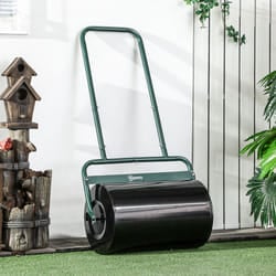 Outsunny Combination Push w/ 38L Sand or Water Garden Dark Green