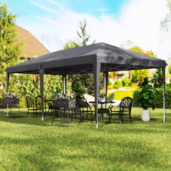 Outsunny 6 x 3(m) Pop Up Gazebo Patio Party Event Heavy Duty Canopy Grey - Additional view 6