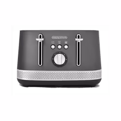 Morphy Richards Illumination Titanium Kettle & 4 Slice Toaster in Grey