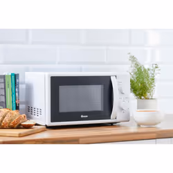 Swan Elegance White Kettle, 4 Slice Toaster & 700W 20L Microwave Set