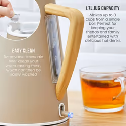 Swan Nordic Oatmeal Kettle & 2 Slice Toaster Matching Set