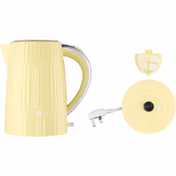 Russell Hobbs Eden Lemon Yellow Kettle & 2 Slice Toaster Matching Set