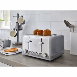 Swan Retro Grey Kettle Toaster Dual Basket Air Fryer Slow Cooker Set
