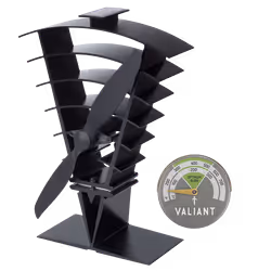 Valiant Vanquish Stove Fan and Magnetic Thermometer
