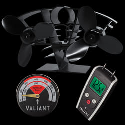 Valiant Twin Stove Fan, Thermometer and Moisture Meter
