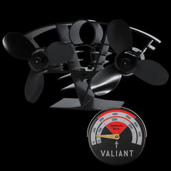 Valiant Whirlwind Stove Fan and Magnetic Thermometer