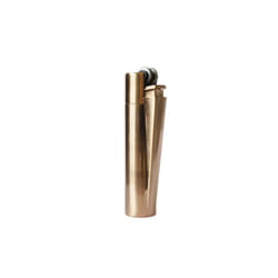 Clipper Metal Gift Lighter Brushed Rose Gold