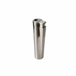 Clipper Electronic Metal Gift Lighter Brushed Chrome
