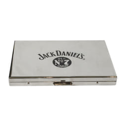 Jack Daniels Cigarette Case Chrome