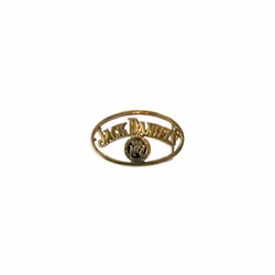 Jack Daniels brass cut out belt buckle