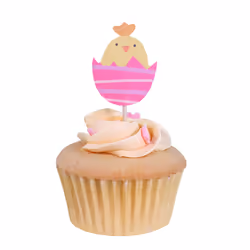 PME Easter Cupcake Toppers - Chicks, Set of 24