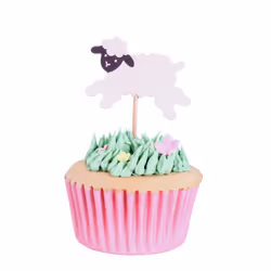 PME Easter Cupcake Toppers - Sheep, Set of 24