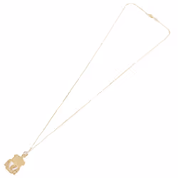 Liverpool FC 18ct Gold Plated on Silver Crest Pendant & Chain