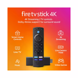 Amazon Fire TV 4K Ultra HD Firestick Streaming Alexa Voice Remote