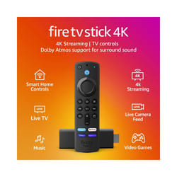 Amazon Fire TV 4K Ultra HD Firestick Streaming Alexa Voice Remote