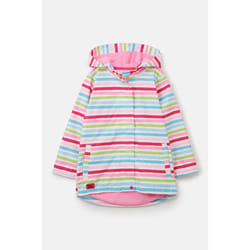 Olivia Kids Lightweight Waterproof Jacket - 3-4 Yrs, Multi Stripe