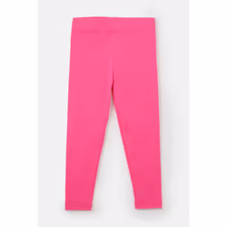 Mollie Leggings Soft Cotton Stretch - 6-7 Yrs, Deep Pink
