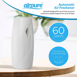 AIRPURE AIR FRESHENER AUTOMATIC MACHINE (Pack of 6)