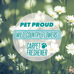 Airpure Pet Proud Carpet Freshener 350g Wild Country Flowers 350g (Pack of 6)