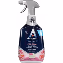 Astonish Specialist Carpet & Upholstery Cleaner Spray, Lotus Flower, 750ml (Pack of 6)