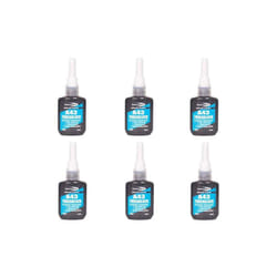Bond It A43 Threadlock 50ml Blue BIA4350 (Pack of 6)