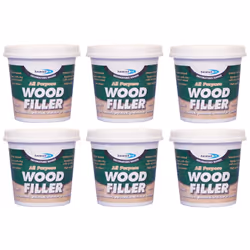 Bond It All Purpose Wood Filler White, 250ml    BDWF1WH (Pack of 6)