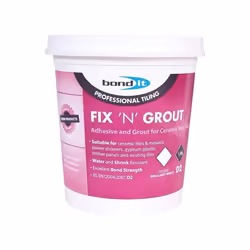 Bond It Fix N Grout Tile Adhesive, 1.5kg           BDTA10 (Pack of 6)