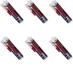Bond It Grip Bond Pro Sealant & Adhesive Crystal Clear EU3      BDMSPCL (Pack of 6)