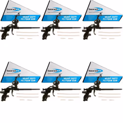 Bond It Heavy Duty Foam Gun, (BLACK) BDAK45 (Pack of 6)