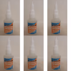 BOND IT HIgh Viscosity Super Glue Adhesive Clear Cyanoacrylate 50g HVC1650 (Pack of 6)