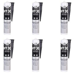 Bond It HT30 High Temperature Black Heat Resistant 300 deg Silicone sealant BDHT30B (Pack of 6)