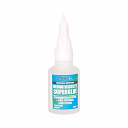 Bond It Medium Viscosity Super Glue Adhesive Clear Cyanoacrylate 50g RGC2450 (Pack of 6)