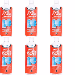 Bond It PVCu Fast Acting Solvent Cleaner CLEAR, 1L (RED BOTTLE) (Pack of 6)