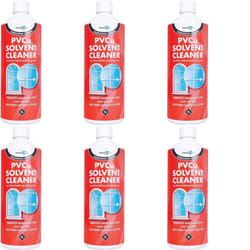 Bond It PVCu Fast Acting Solvent Cleaner CLEAR, 1L (RED BOTTLE) (Pack of 6)