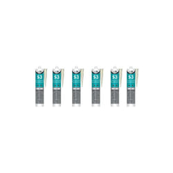Bond it S3 Ivory High Performance Sanitary Grade Silicone Sealant, 310ml (Pack of 6)
