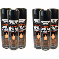 Bond it spray Contact adhesive 500ml BDA007 (Pack of 6)