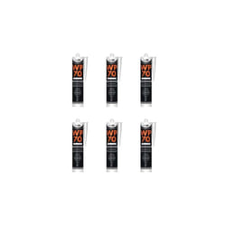 Bond It WP70 Silicone Sealant Low Modulus Neutral Cure Brown   WP70BR (Pack of 6)