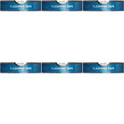 Bond-It Flashing Tape 50mm x 10Metres, Black, BDF001 (Pack of 6)