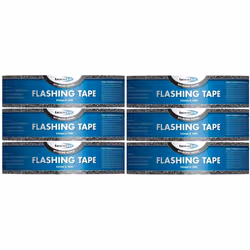Bond-It Flashing Tape 50mm x 10Metres, Black, BDF001 (Pack of 6)