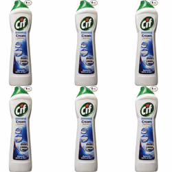 Cif Original Cream Cleaner multipurpose cleaner 500ml (White bottle) (Pack of 6)